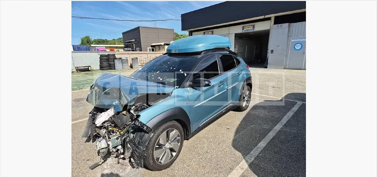 Photo 2 of 23: 2018 Hyundai Kona Electric Car — Korean insurance auction