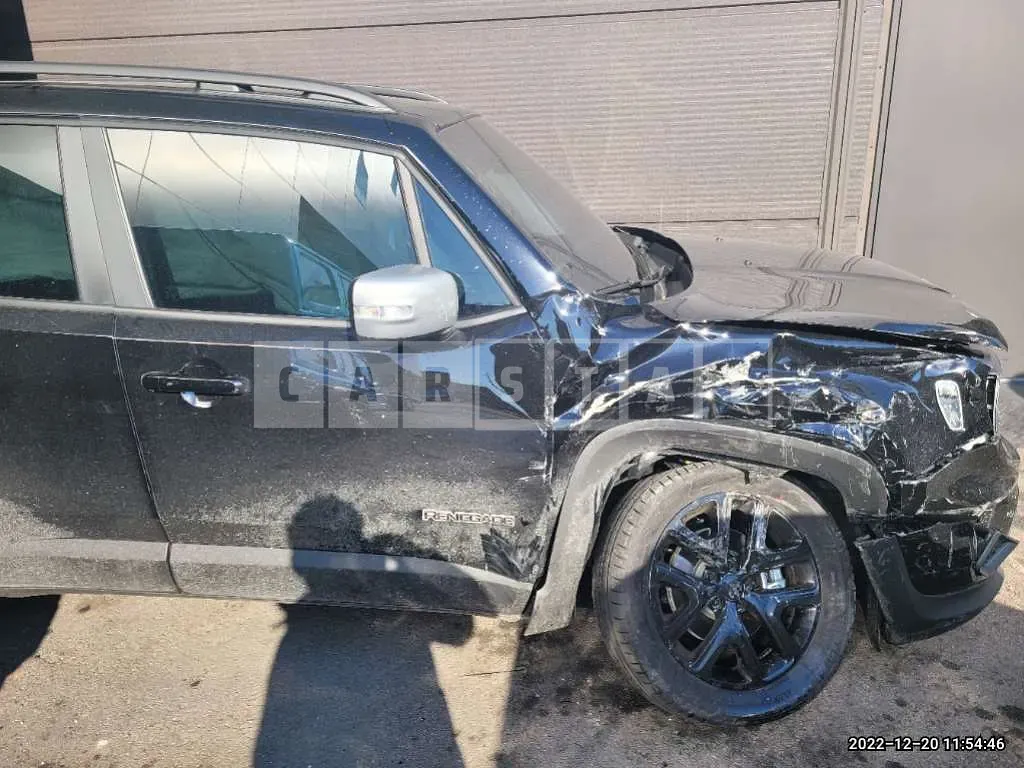 Photo 2 of 40: 2022 Jeep Zip Renegade 1.3 FWD, VIN 1C4NJCD1XNPN79889 — Korean insurance auction