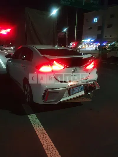 Photo 1 of 11: 2018 Hyundai Modern Ionic Electric, VIN KMHC051HFJU025786 — Korean insurance auction