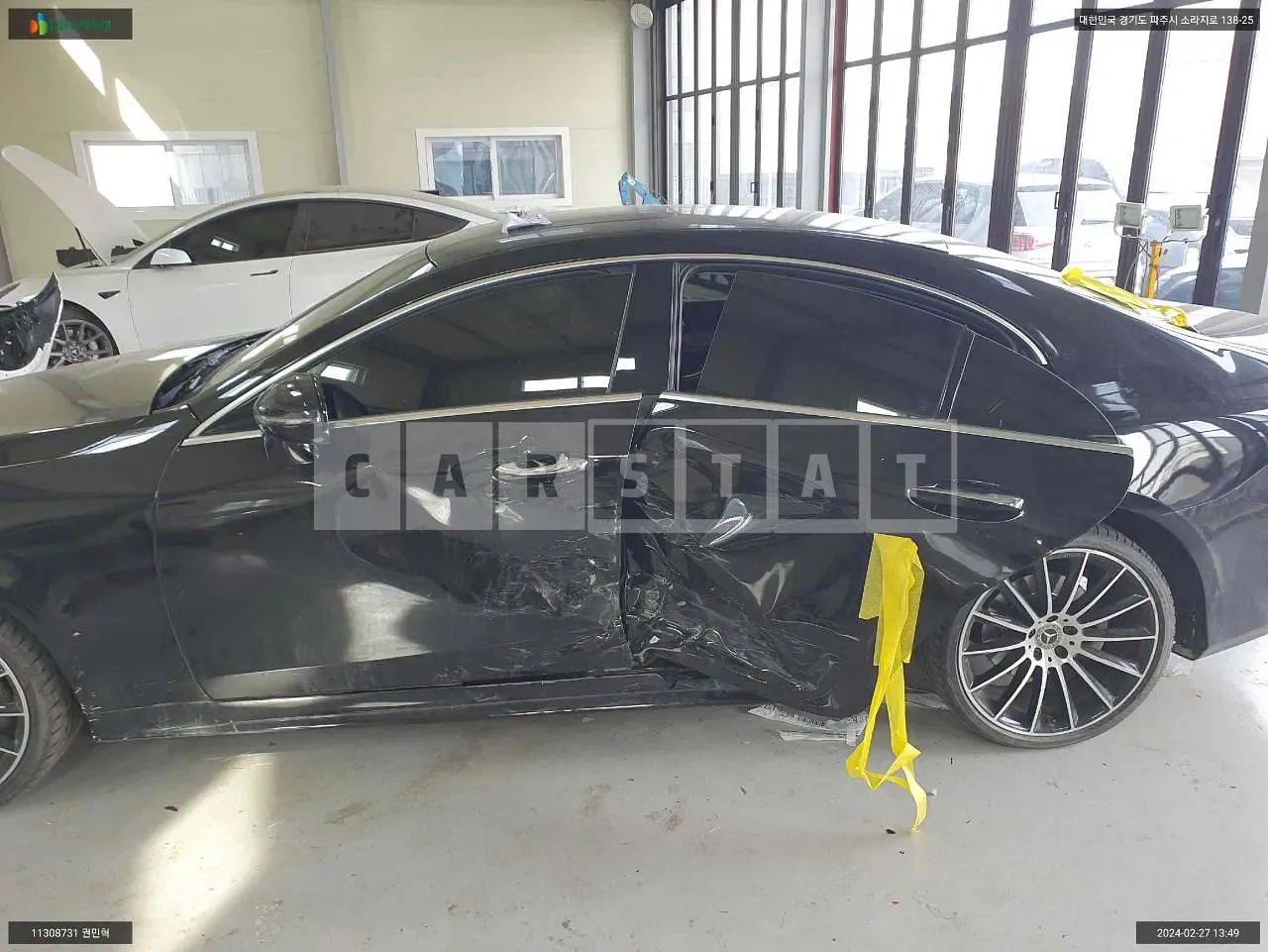 Photo 2 of 11: 2018 Mercedes-Benz CLS 400 d 4Matic, VIN WDD2J2DB4KA006884 — Korean insurance auction