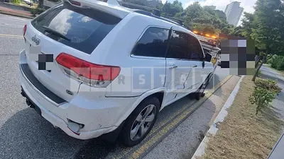 Photo 1 of 3: 2014 Jeep Straw Grand Cherokee — Korean insurance auction