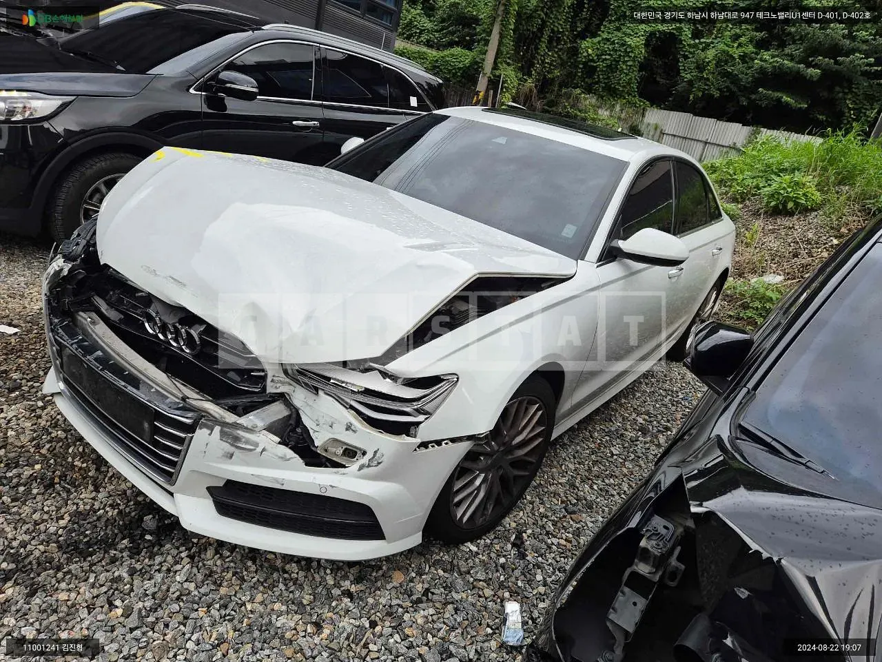 Photo 2 of 10: 2018 Audi A6 35 TDI, VIN WAUZZZ4G9JN118932 — Korean insurance auction