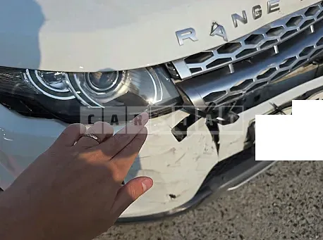 Photo 2 of 11: 2015 Land Rover Range Rover Evoque 2.2d — Korean insurance auction