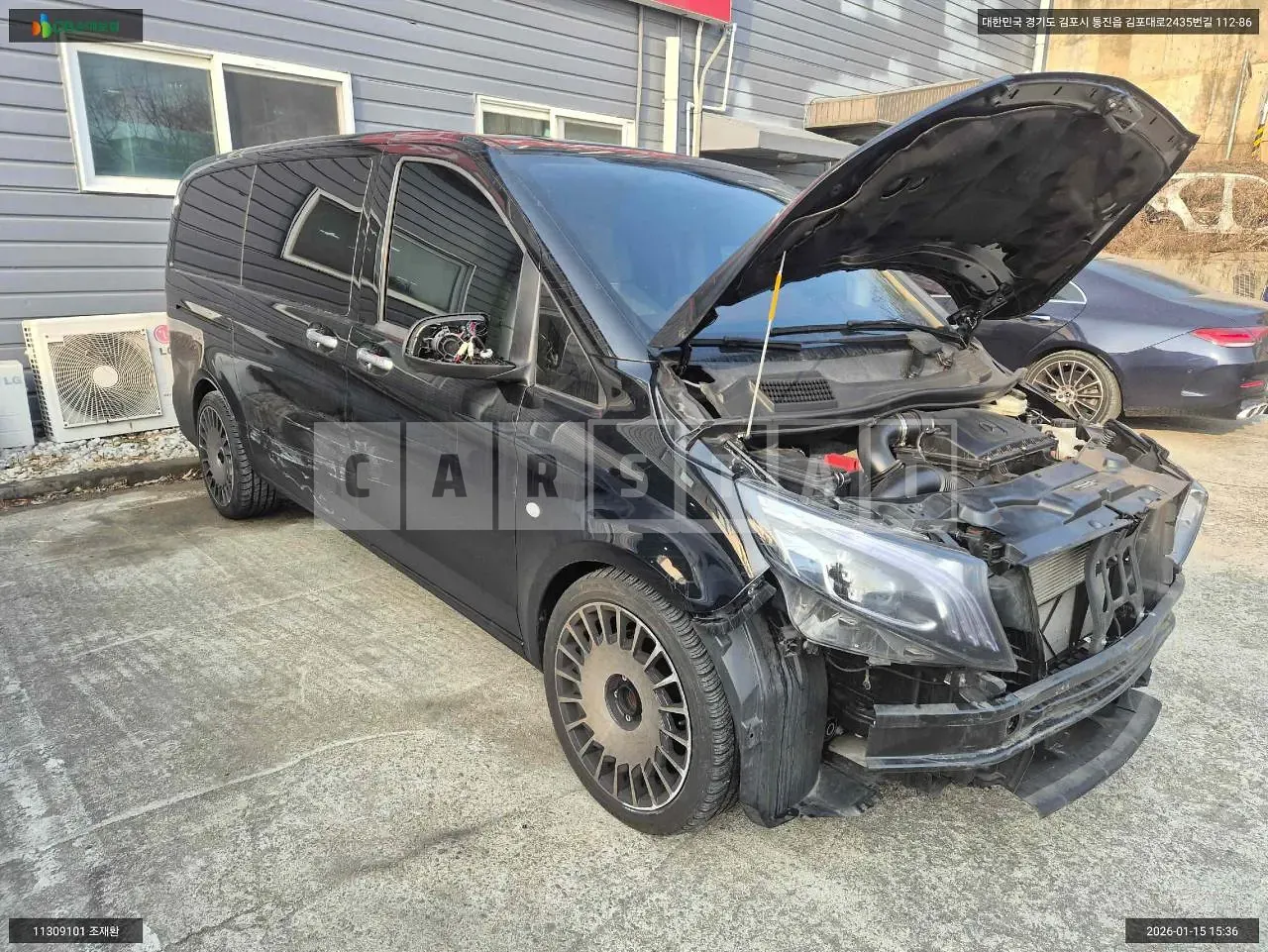 Photo 2 of 26: 2020 Mercedes-Benz Metris, VIN WD4PG2EE4J3451528 — Korean insurance auction