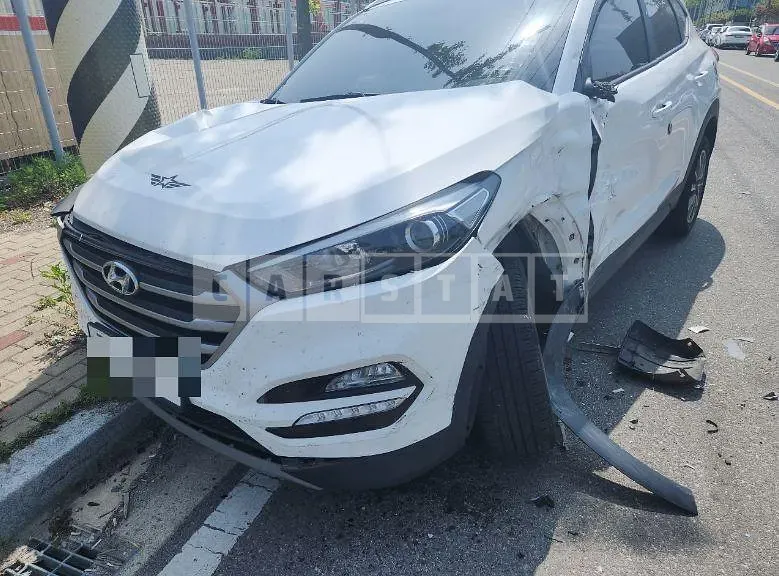 Photo 2 of 9: 2018 Hyundai Tucson TL 2.0 — Korean insurance auction
