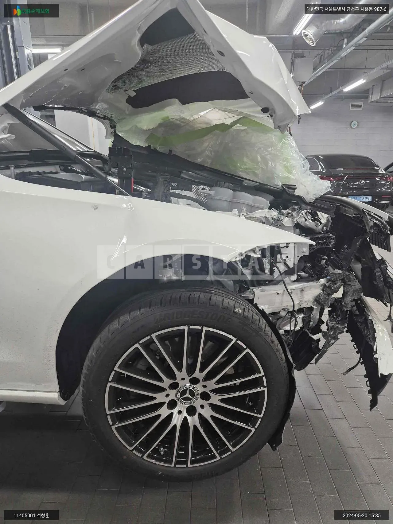 Photo 2 of 28: 2024 Mercedes-Benz C 300 4Matic, VIN W1KAF4HBXRR203024 — Korean insurance auction