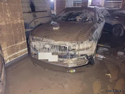 Photo 1 of 2: 2021 Volvo V90CCB5 AWD, VIN YV1PZL12CM1140914 — Korean insurance auction