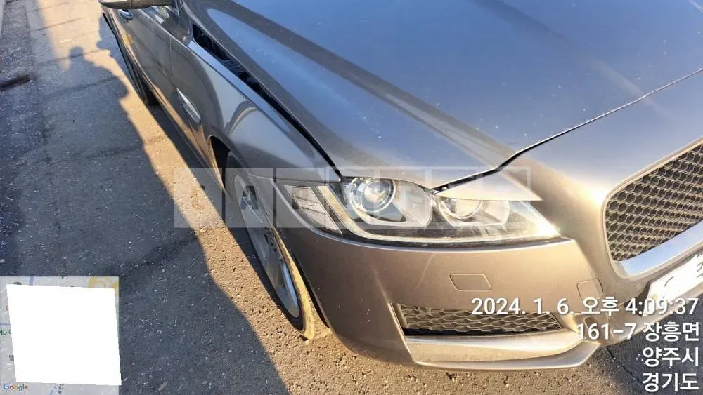 Photo 2 of 7: 2017 Jaguar XF 20d, VIN SAJBB4BN7JCY57503 — Korean insurance auction