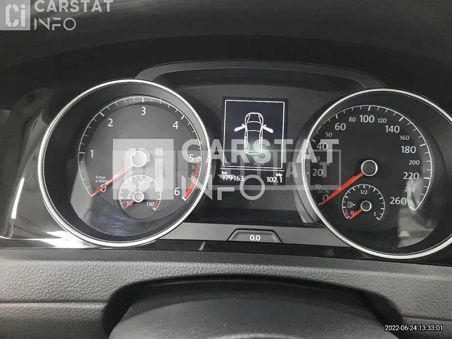 Photo 2 of 9: 2015 Volkswagen Golf 2.0 TDI BMT, VIN WVWZZZAUZFW253069 — Korean insurance auction