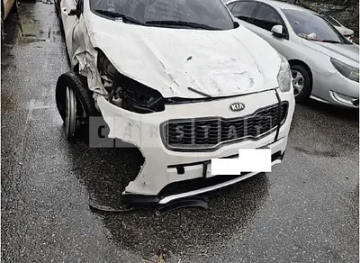 Photo 1 of 10: 2017 Kia Sportage — Korean insurance auction