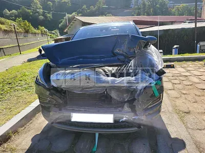 Photo 1 of 12: 2020 Hyundai Tucson, VIN KMHJ281ABLU279234 — Korean insurance auction