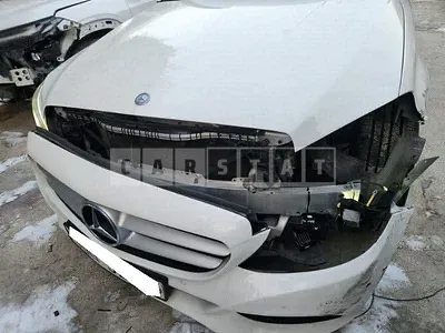 Photo 1 of 15: 2016 Mercedes-Benz C200, VIN WDDWF4CBXHF478227 — Korean insurance auction