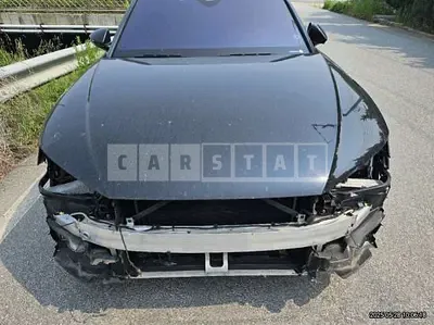 Photo 1 of 50: 2021 Audi A8 L 50 TDI quattro, VIN WAUZZZF84MN002080 — Korean insurance auction