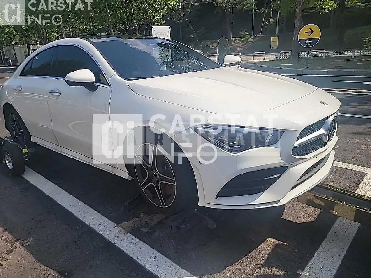 Photo 2 of 10: 2020 Mercedes-Benz CLA250 4Matic, VIN W1K5J4HB8LN131285 — Korean insurance auction