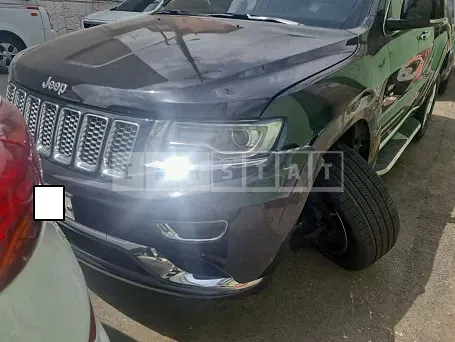 Photo 2 of 14: 2015 Jeep Straw Grand Cherokee, VIN 1C4RJFJM8FC110665 — Korean insurance auction