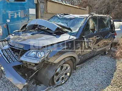 Photo 1 of 2: 2017 Kia Mojave, VIN KNAKN814DHA154868 — Korean insurance auction