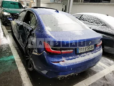 Photo 1 of 27: 2020 BMW 330e, VIN WBA5P7103LFJ91873 — Korean insurance auction