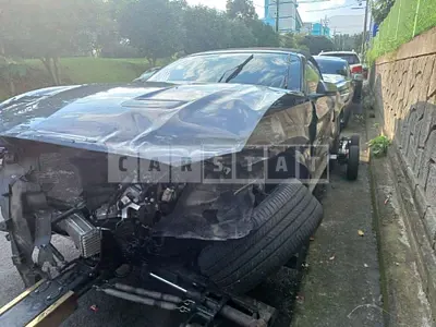 Photo 1 of 6: 2019 Ford Mustang 2.3 Convertible, VIN 1FATP8UH6K5139567 — Korean insurance auction