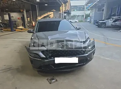 Photo 1 of 22: 2021 Hyundai Kona, VIN KMHK381EGMU056800 — Korean insurance auction