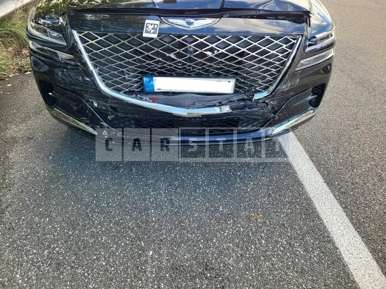 Photo 2 of 27: 2021 Genesis GV80, VIN KMTHB81DDNU088775 — Korean insurance auction