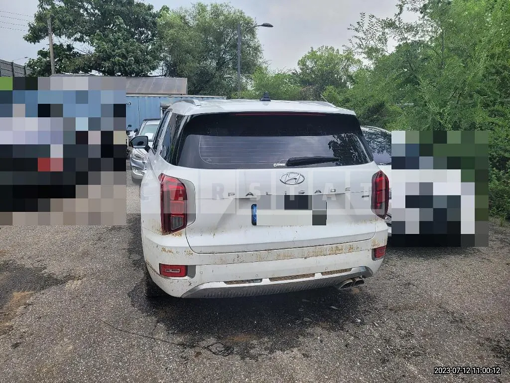 Photo 2 of 9: 2020 Hyundai Palisade 2.2 (4WD), VIN KMHR581ADMU218667 — Korean insurance auction