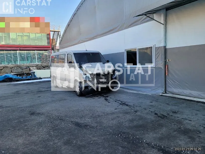 Photo 2 of 8: 2017 Mercedes-Benz Wise Auto Sprinter 319KB, VIN WDB906733HP398363 — Korean insurance auction