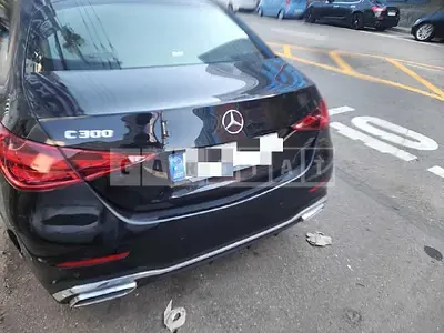 Photo 1 of 23: 2022 Mercedes-Benz C300, VIN W1KAF4GB3NF055781 — Korean insurance auction