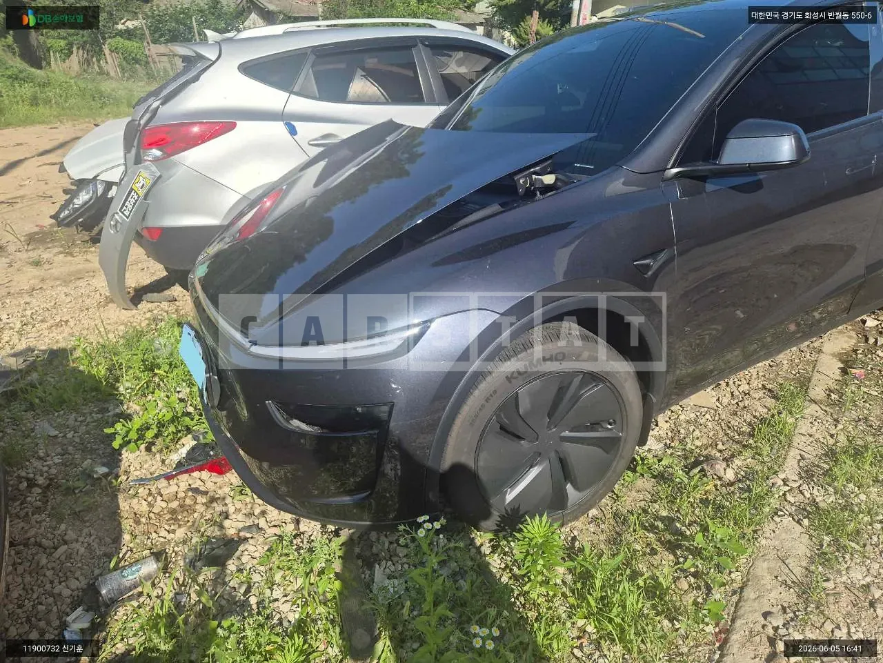 Photo 2 of 10: 2026 Tesla Model Y Premium RWD, VIN LRWYGCFJ6TC613479 — Korean insurance auction
