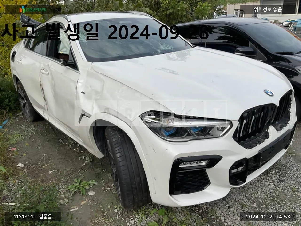 Photo 2 of 11: 2021 BMW X6 xDrive40i, VIN WBACY6100M9H60101 — Korean insurance auction