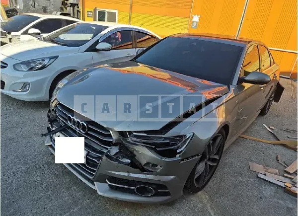 Photo 2 of 15: 2016 Audi A6 55 TDI quattro, VIN WAUZZZ4G9GN055436 — Korean insurance auction
