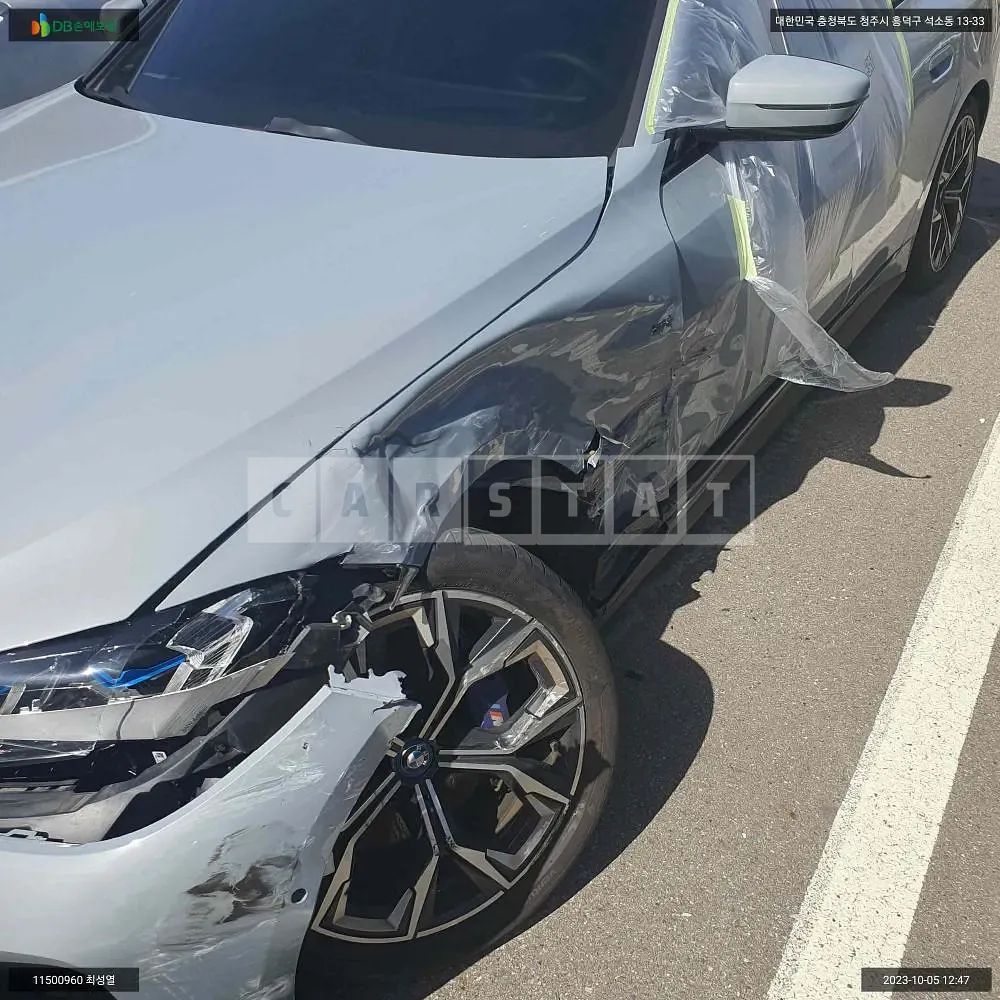 Photo 2 of 22: 2023 BMW i4 eDrive 40, VIN WBY71AW05PFN80750 — Korean insurance auction