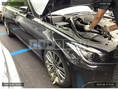 Photo 1 of 11: 2019 Genesis G80, VIN KMHGN41EDKU315452 — Korean insurance auction