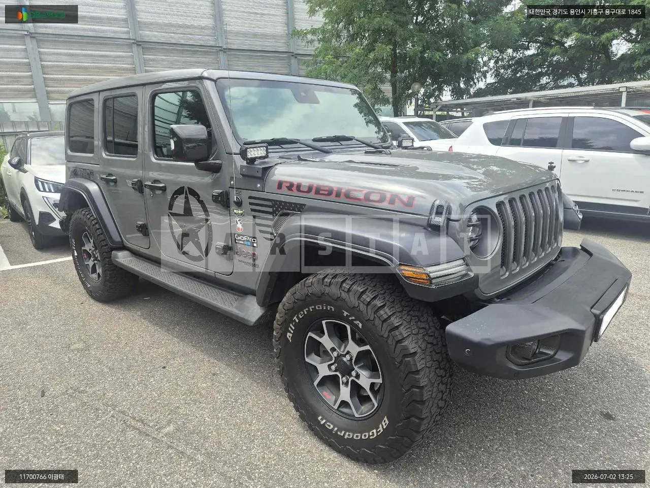 Photo 2 of 11: 2019 Jeep Zip Wrangler Rubicon, VIN 1C4HJXFN7KW560304 — Korean insurance auction