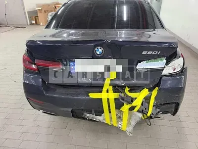 Photo 1 of 55: 2023 BMW 520i, VIN WBA11BH06PWX93228 — Korean insurance auction