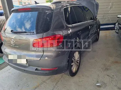 Photo 1 of 11: 2015 Volkswagen Tiguan 2.0 TDI Blue Motion, VIN WVGZZZ5NZFW575350 — Korean insurance auction