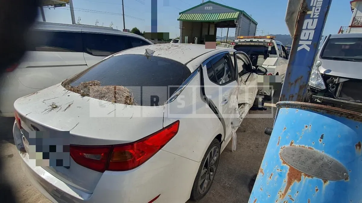 Photo 2 of 7: 2015 Kia K5 2.0, VIN KNAGM419BFA639698 — Korean insurance auction