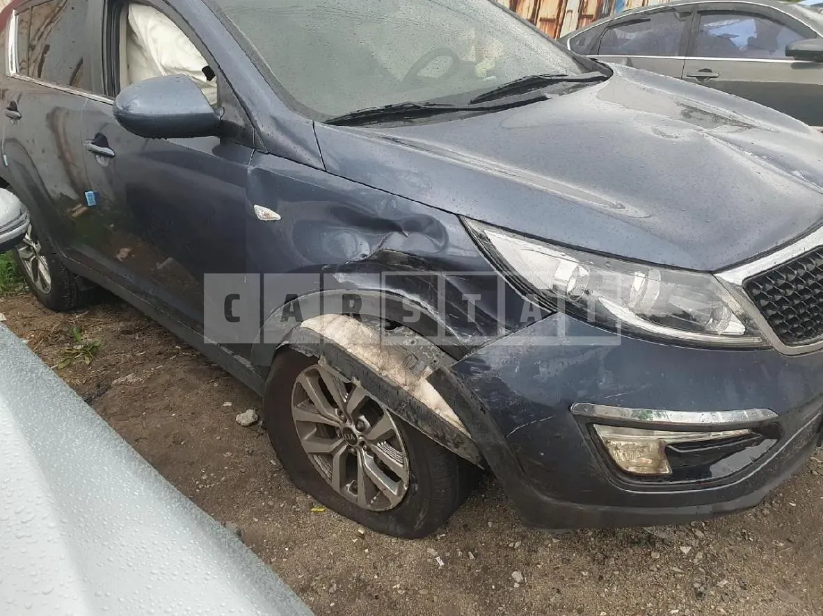 Photo 2 of 8: 2015 Kia Sportage R, VIN KNAPB813BGK832295 — Korean insurance auction