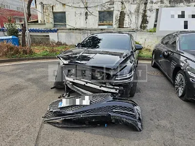 Photo 1 of 11: 2021 Genesis G80 Diesel 2.2 — Korean insurance auction
