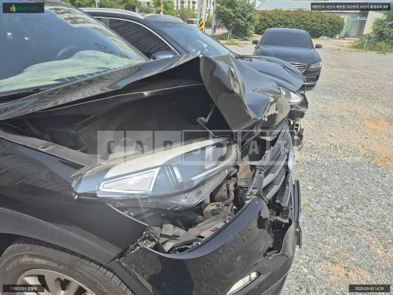Photo 2 of 10: 2015 Hyundai Tucson, VIN KMHJ2815GGU008178 — Korean insurance auction