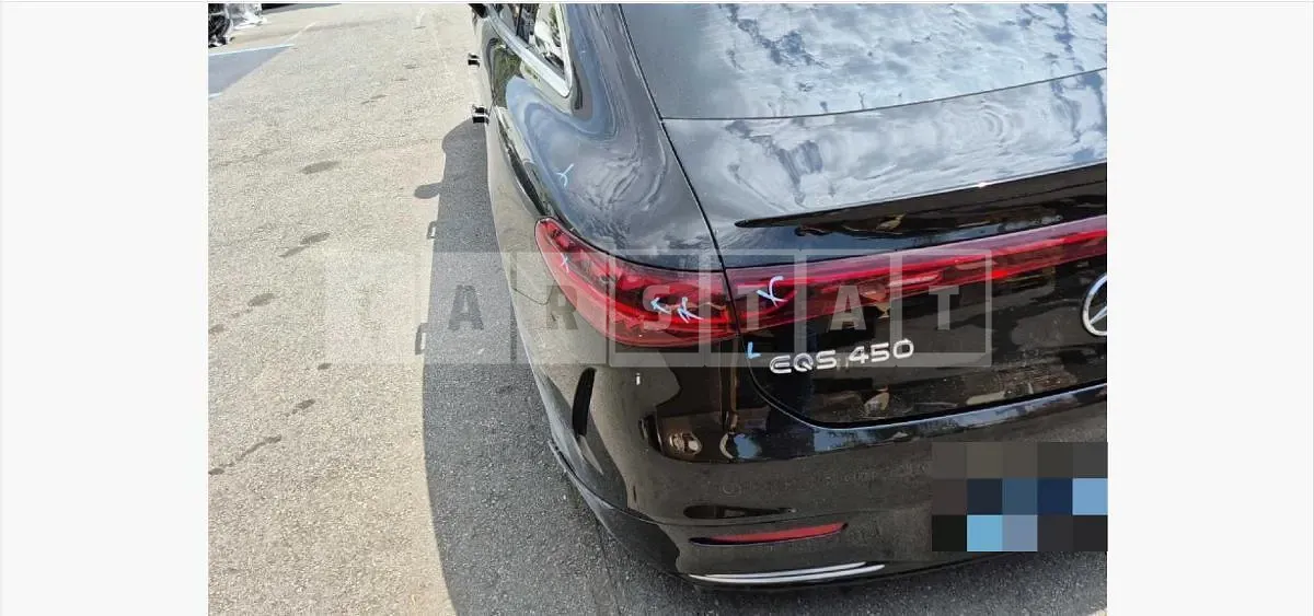 Photo 2 of 25: 2022 Mercedes-Benz EQS 450 4Matic — Korean insurance auction
