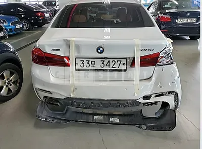 Photo 1 of 10: 2018 BMW 520d xDrive, VIN WBAJC5103JWB87790 — Korean insurance auction
