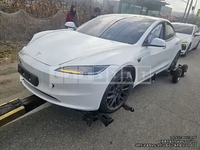 Photo 1 of 4: 2024 Tesla Model 3 LongRange — Korean insurance auction