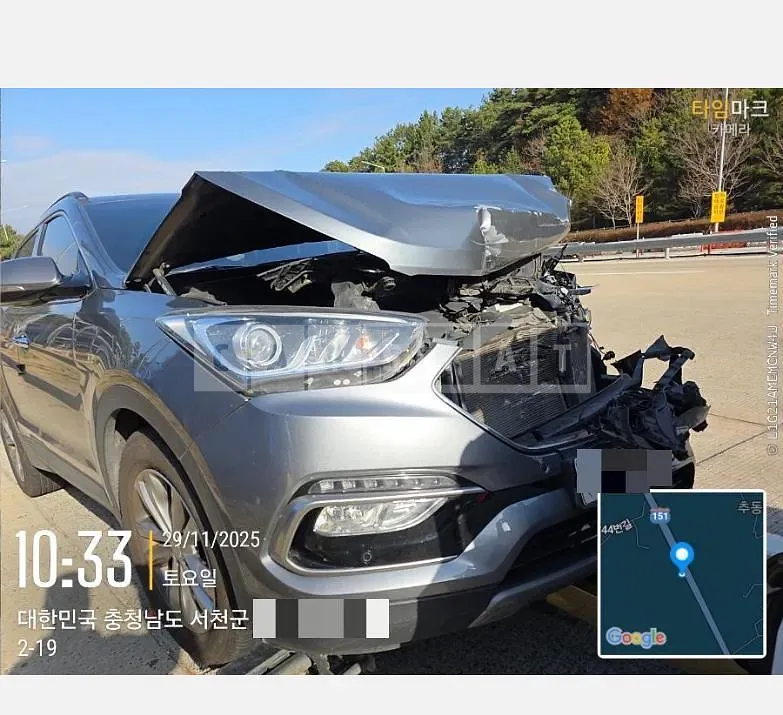 Photo 2 of 6: 2017 Hyundai Santa Fe DM Diesel — Korean insurance auction