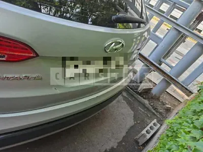 Photo 1 of 14: 2015 Hyundai Santa Fe DM (4WD) — Korean insurance auction