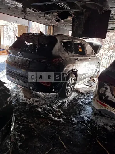 Photo 1 of 2: 2019 Hyundai Santa Fe, VIN KMHS281BDKU008433 — Korean insurance auction