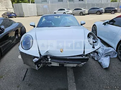 Photo 1 of 50: 2021 Porsche 911 Carrera 4S Cabriolet — Korean insurance auction