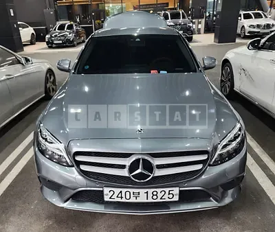 Photo 1 of 5: 2019 Mercedes-Benz C 200, VIN WDDWF8AB8KR523522 — Korean insurance auction