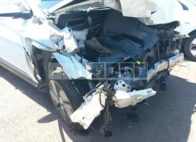 Photo 1 of 26: 2019 Hyundai Kona Electric, VIN KMHK281GFKU015959 — Korean insurance auction
