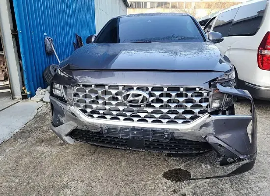Photo 2 of 22: 2021 Hyundai Santa Fe, VIN KMHS281HGMU332646 — Korean insurance auction