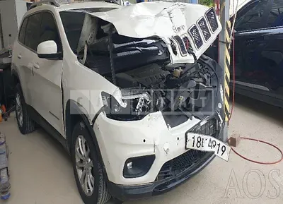 Photo 1 of 18: 2019 Jeep Zip Cherokee 2.4, VIN 1C4PJMCB5KD166803 — Korean insurance auction